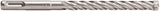 Bahco sds+ boor | 4-snijkanten | voor gewapend beton | 8.0 mm x 265 mm - 4651-8-260