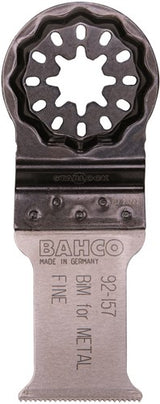 Bahco multitool-zaagblad | bimetaal | standaardvorm | voor fijn zagen in metaal | 30 mm x 50 mm x 97 mm - 92-157-1p
