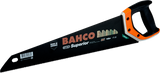 Bahco handzaag met rubberinleg in grip. dubbel getand 22 hardpoint