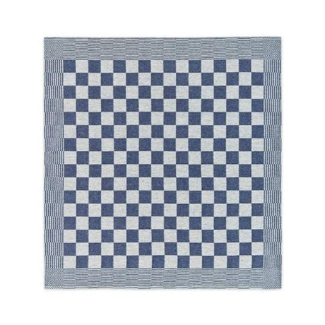 Ddddd theedoek barbeque blauw 60x65cm 6 stuks