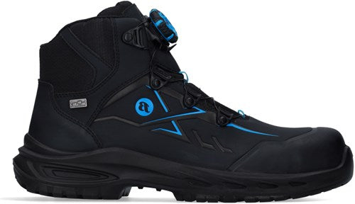 Bata werkschoen fayvr stone w mid boa s7s | zwart | maat 38 - 8712843718852