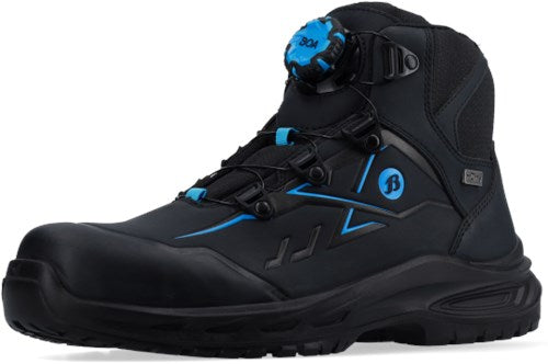 Bata werkschoen fayvr stone xw mid boa s7s | zwart | maat 46 - 8712843719040