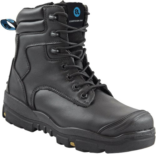 Bata werkschoen longreach zip xw s3 + kn black | zwart (xw) | maat 44 - 00.017.099.44