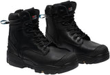 Bata werkschoen longreach zip xw s3 + kn black | zwart (xw) | maat 48 - 00.017.099.48