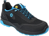 Bata werkschoen summ two laag s3 | zwart blauw | maat 43 - 00.017.140.43