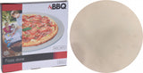 Bbq Pizzasteen voor Barbecue tot 600°C Ø 33 cm Crème