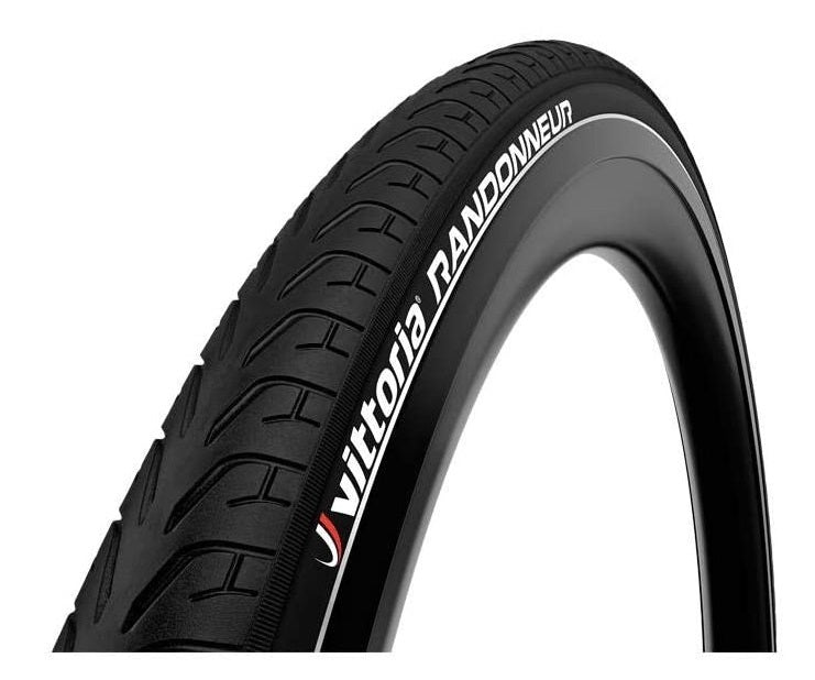 Schwalbe vittoria randonneur rigid-d 40-622 28x1.50 breaker 33 tpi zwart reflectie zl oem