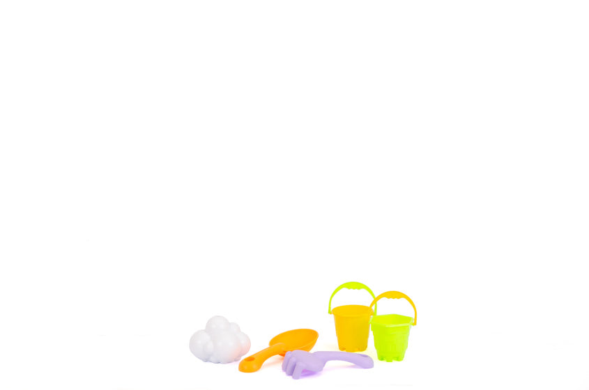 Beach toys compact zand- en watertafel met accessoires 21-delig