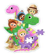 Clavis beestenboel xxl puzzel - dinosaurus!