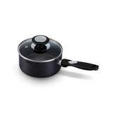 Beka pro induc r steelpan met keramische antiaanbaklaag en glazen deksel 16cm