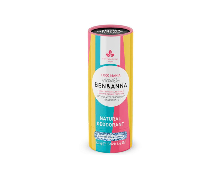 Ben Anna Deodorant in Papiertube Coco Mania 40 gram