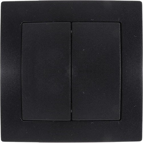 Enzo benson inbouw schakelaar serie zwart - 4650035