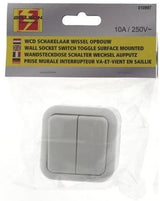 Enzo benson opbouw schakelaar serie wit - 4650087