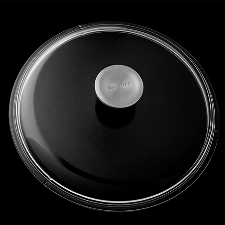 Berghoff gem sauteerpan 2 handvaten met deksel zwart ø28cm