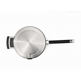 Imp berghoff neo sauteerpan met deksel afneembaar handvat keramisch zwart ø24cm