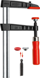 Bessey lijmtang met gegoten beugels tg 250 80 - tg25b8