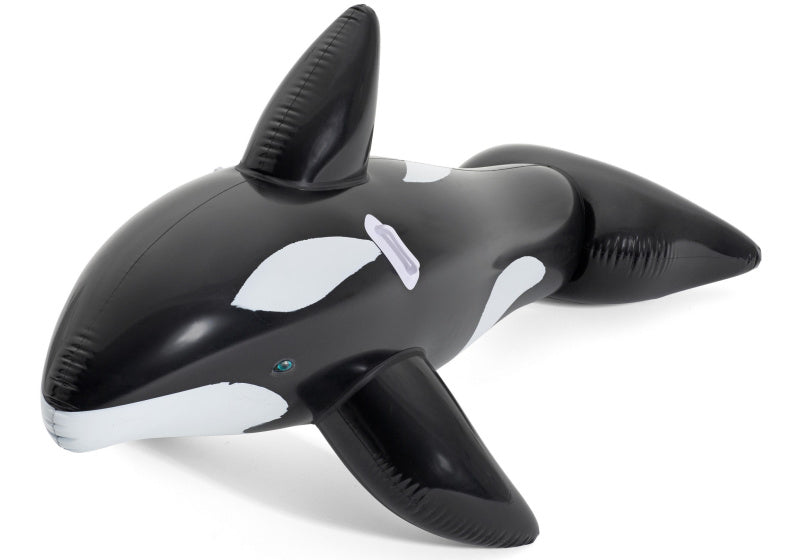 Bestway Opblaasbare speelgoed orka 183 cm zwart wit