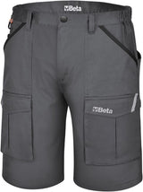 Beta 7931mg l korte werkbroek | grijs - 079310403