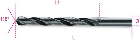 Beta metaal spiraalboor hss 1.5 mm
