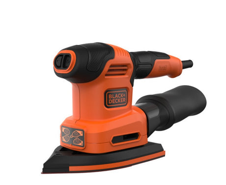 Black+decker oscillerende slijper 200w 125mm 4w1