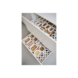 Mepal modula voorraaddoos vierkant 1250ml wit 16x16x8,6cm