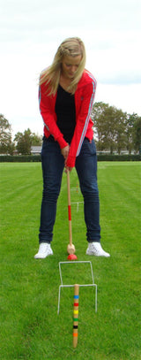 Bex Croquetset Original 6 spelers rubberhout blank