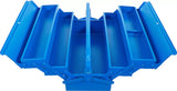 Bgs technic metal tool box with 5 compartments (empty)
