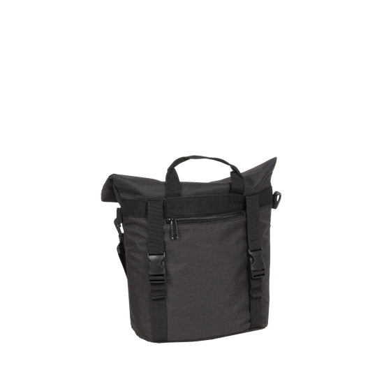 Bike drops stuurtas met schouderhengsel nylon 6l zwart