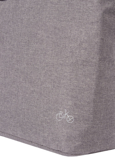Bike drops shopper fietstas nylon 21l grijs