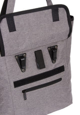 Bike drops shopper fietstas nylon 21l grijs