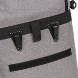 Bike drops shopper fietstas met schouderhengsel nylon 12l grijs