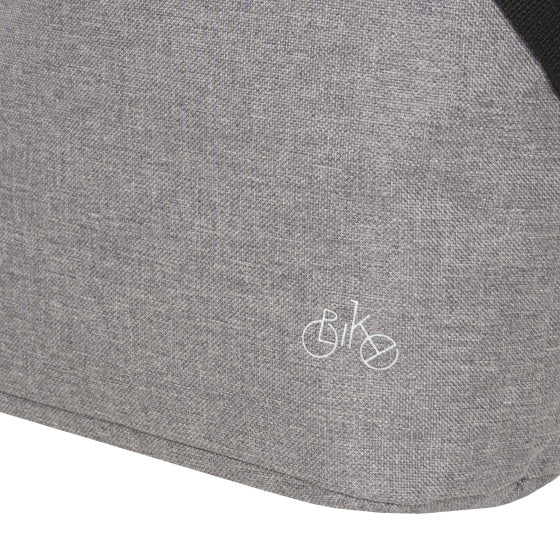 Bike drops stuurtas met schouderhengsel nylon 6l grijs