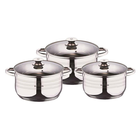 Blaumann gourmet line pannenset 3-delig