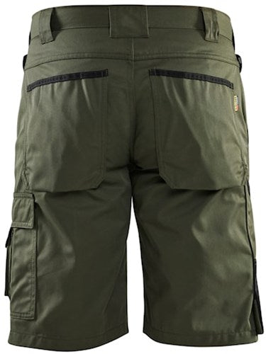 Blåkläder garden short 14641835 | army groen | maat 46 - 7330509299401
