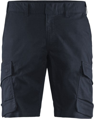 Blåkläder industrie short met stretch 14461832 | donker marineblauw zwart | maat 60 - 7330509758052