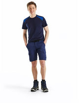 Blåkläder industrie short met stretch 14461832 | marineblauw korenblauw | maat 44 - 7330509758083