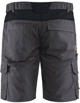 Blåkläder industrie short met stretch 14461832 | medium grijs zwart | maat 46 - 7330509758205