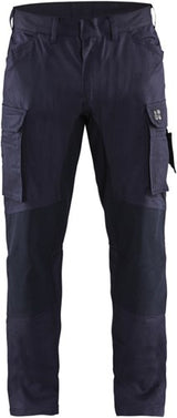 Blåkläder multinorm werkbroek inherent met stretch 14861512 | marineblauw | maat 54 - 7330509661956