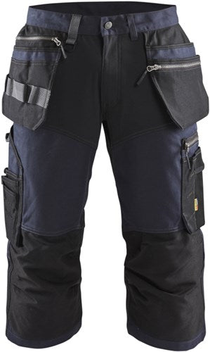 Blåkläder piraatbroek stretch 15971343 | donker marineblauw zwart | maat 48 - 7330509803028