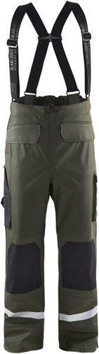 Blåkläder regenbroek level 2 13052003 | army groen | maat xxl - 7330509570807