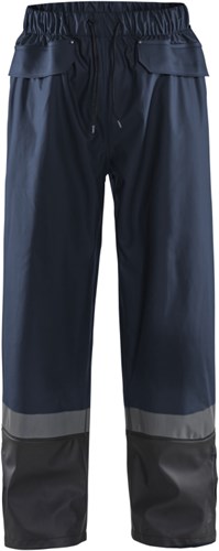 Blåkläder regenbroek level 2 13222003 | donker marineblauw zwart | maat 4xl - 7330509655962