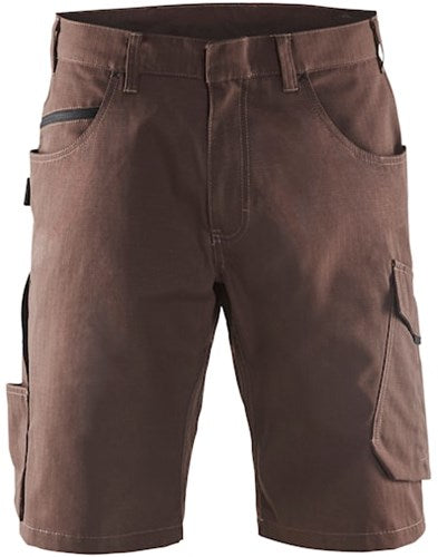 Blåkläder service short 14991330 | bruin zwart | maat 62 - 7330509549520