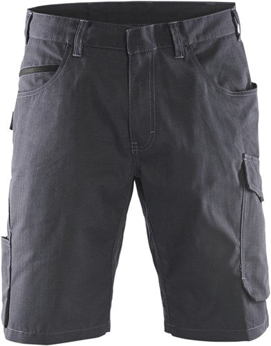 Blåkläder service short 14991330 | medium grijs zwart | maat 48 - 7330509684146