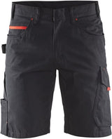 Blåkläder service short 14991330 | zwart rood | maat 48 - 7330509549766
