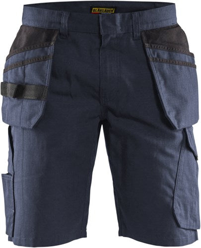 Blåkläder service short met spijkerzakken 14941330 | donker marineblauw zwart | maat 48 - 7330509688731
