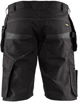 Blåkläder service short met spijkerzakken 14941330 | zwart donkergrijs | maat 52 - 7330509689158