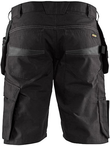 Blåkläder service short met spijkerzakken 14941330 | zwart donkergrijs | maat 54 - 7330509689165