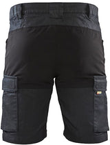 Blåkläder service short met stretch 14371147 | marineblauw zwart | maat 48 - 7330509717998