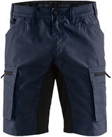 Blåkläder service short stretch 14491845 | donker marineblauw zwart | maat 56 - 7330509535813