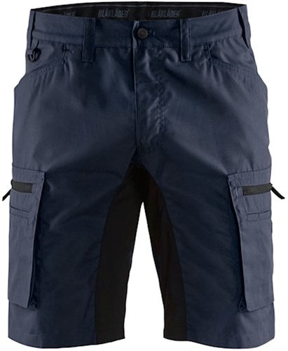 Blåkläder service short stretch 14491845 | donker marineblauw zwart | maat 60 - 7330509535837